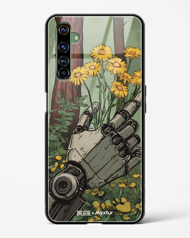 Metal and Bloom [BREATHE] Glass Case Phone Cover (Realme)