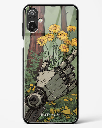 Metal and Bloom [BREATHE] Glass Case Phone Cover (Samsung)