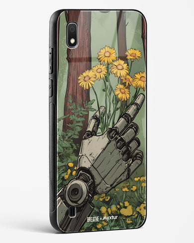 Metal and Bloom [BREATHE] Glass Case Phone Cover (Samsung)