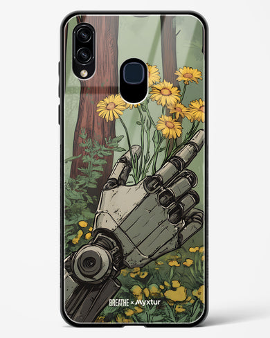 Metal and Bloom [BREATHE] Glass Case Phone Cover (Samsung)