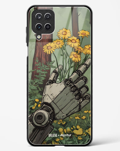 Metal and Bloom [BREATHE] Glass Case Phone Cover (Samsung)