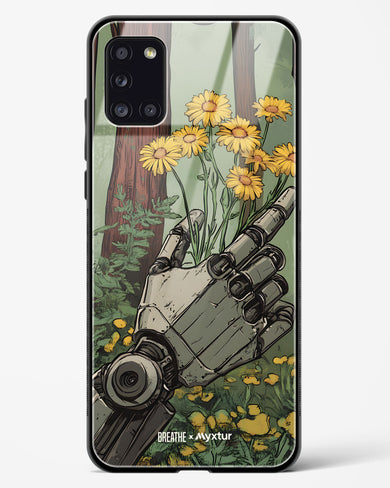 Metal and Bloom [BREATHE] Glass Case Phone Cover (Samsung)