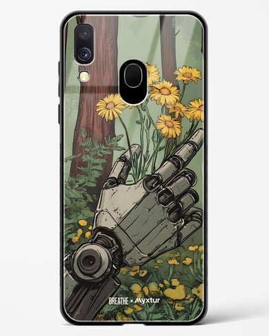 Metal and Bloom [BREATHE] Glass Case Phone Cover (Samsung)