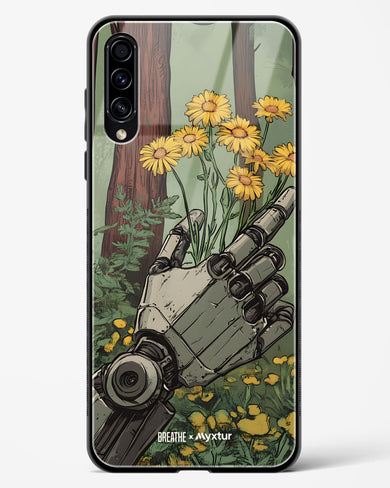 Metal and Bloom [BREATHE] Glass Case Phone Cover (Samsung)