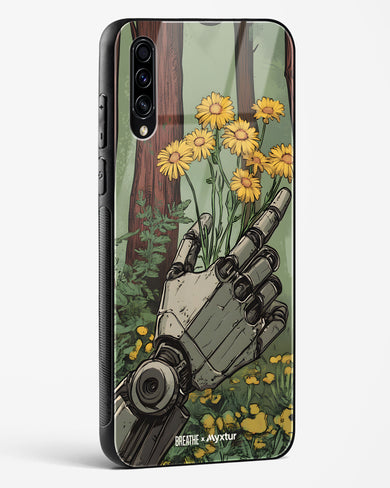 Metal and Bloom [BREATHE] Glass Case Phone Cover (Samsung)