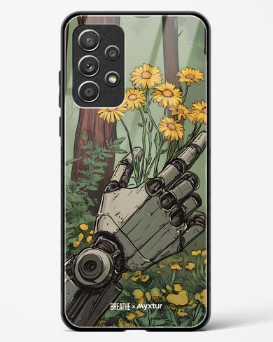 Metal and Bloom [BREATHE] Glass Case Phone Cover (Samsung)