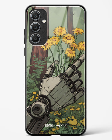 Metal and Bloom [BREATHE] Glass Case Phone Cover (Samsung)