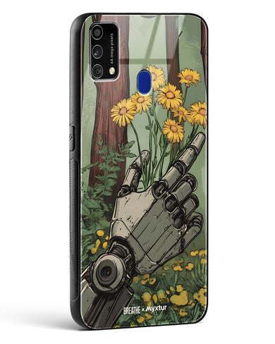 Metal and Bloom [BREATHE] Glass Case Phone Cover (Samsung)