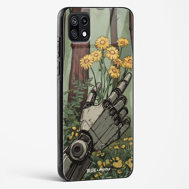 Metal and Bloom [BREATHE] Glass Case Phone Cover (Samsung)