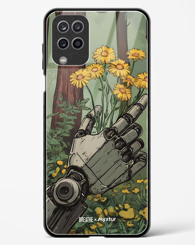 Metal and Bloom [BREATHE] Glass Case Phone Cover (Samsung)