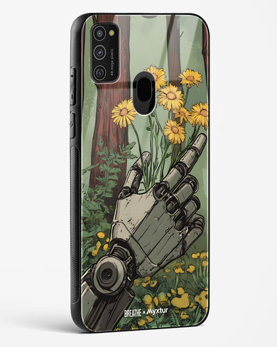 Metal and Bloom [BREATHE] Glass Case Phone Cover (Samsung)