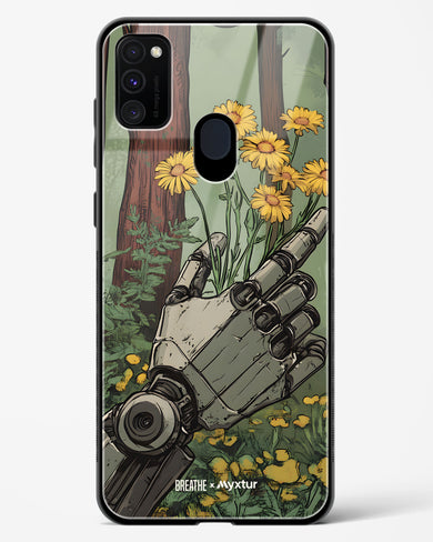 Metal and Bloom [BREATHE] Glass Case Phone Cover (Samsung)