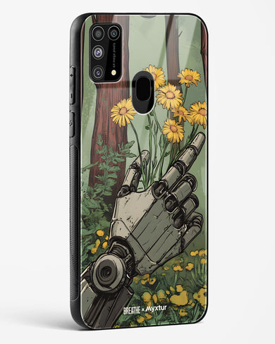Metal and Bloom [BREATHE] Glass Case Phone Cover (Samsung)