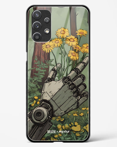 Metal and Bloom [BREATHE] Glass Case Phone Cover (Samsung)