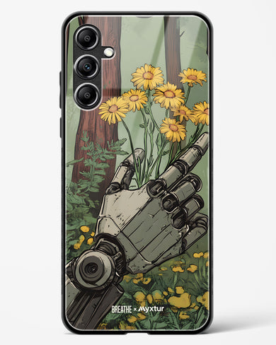 Metal and Bloom [BREATHE] Glass Case Phone Cover (Samsung)