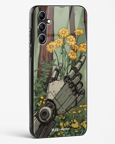 Metal and Bloom [BREATHE] Glass Case Phone Cover (Samsung)