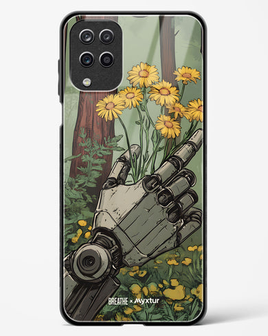 Metal and Bloom [BREATHE] Glass Case Phone Cover (Samsung)