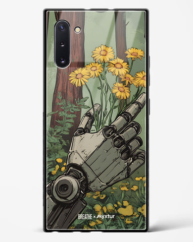 Metal and Bloom [BREATHE] Glass Case Phone Cover (Samsung)