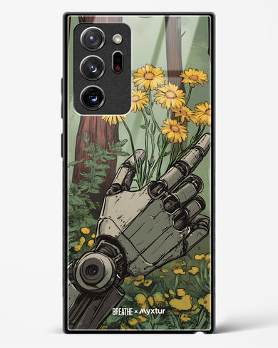 Metal and Bloom [BREATHE] Glass Case Phone Cover (Samsung)