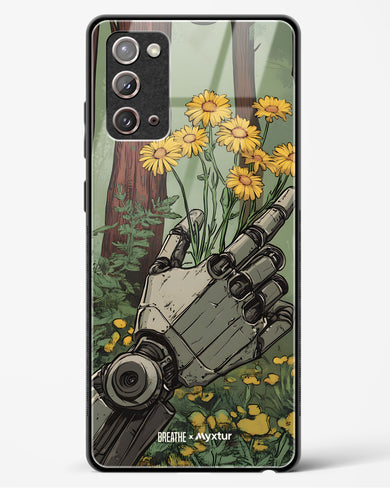 Metal and Bloom [BREATHE] Glass Case Phone Cover (Samsung)