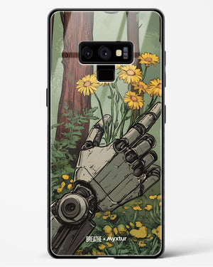 Metal and Bloom [BREATHE] Glass Case Phone Cover (Samsung)