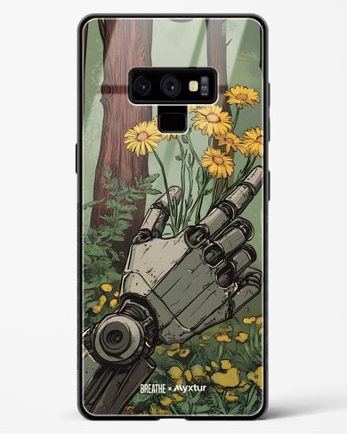 Metal and Bloom [BREATHE] Glass Case Phone Cover (Samsung)
