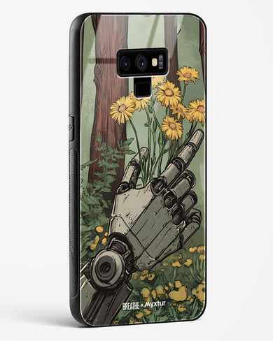 Metal and Bloom [BREATHE] Glass Case Phone Cover (Samsung)