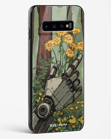 Metal and Bloom [BREATHE] Glass Case Phone Cover (Samsung)