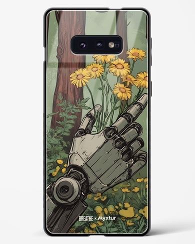 Metal and Bloom [BREATHE] Glass Case Phone Cover (Samsung)