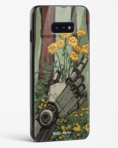 Metal and Bloom [BREATHE] Glass Case Phone Cover (Samsung)