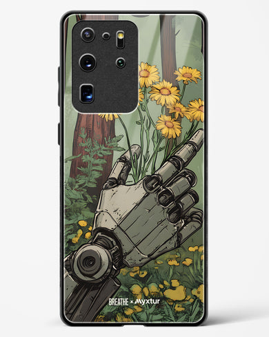 Metal and Bloom [BREATHE] Glass Case Phone Cover (Samsung)