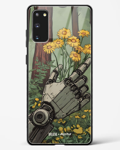 Metal and Bloom [BREATHE] Glass Case Phone Cover (Samsung)