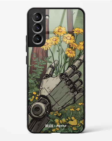 Metal and Bloom [BREATHE] Glass Case Phone Cover (Samsung)