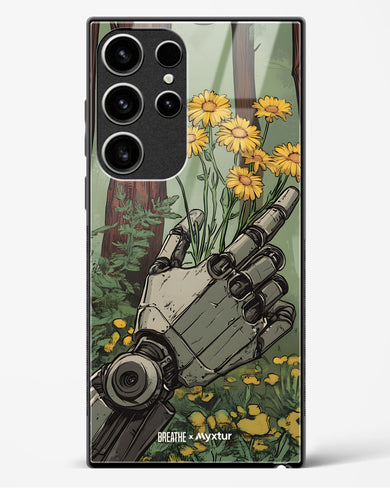 Metal and Bloom [BREATHE] Glass Case Phone Cover (Samsung)