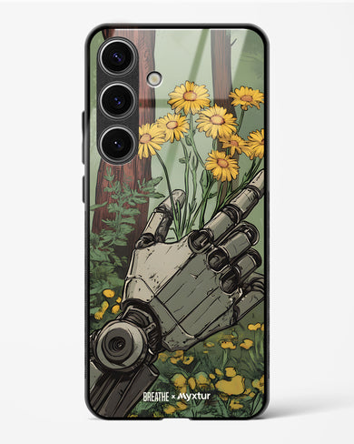 Metal and Bloom [BREATHE] Glass Case Phone Cover (Samsung)