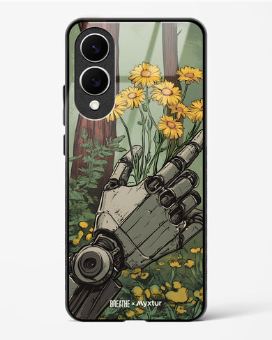 Metal and Bloom [BREATHE] Glass Case Phone Cover (Samsung)