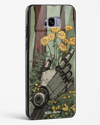 Metal and Bloom [BREATHE] Glass Case Phone Cover (Samsung)