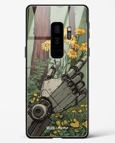 Metal and Bloom [BREATHE] Glass Case Phone Cover (Samsung)