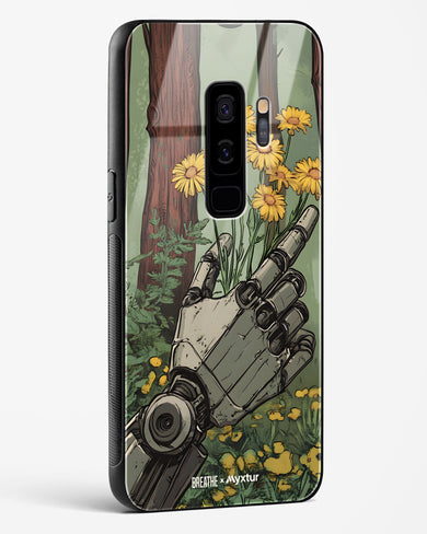 Metal and Bloom [BREATHE] Glass Case Phone Cover (Samsung)