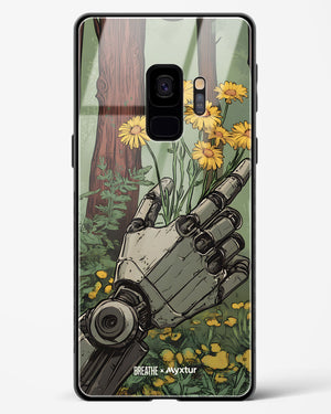 Metal and Bloom [BREATHE] Glass Case Phone Cover (Samsung)
