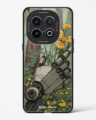 Metal and Bloom [BREATHE] Glass Case Phone Cover (Vivo)