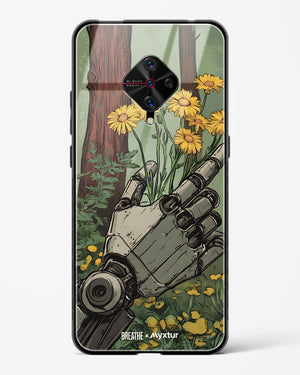 Metal and Bloom [BREATHE] Glass Case Phone Cover (Vivo)