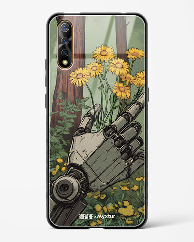 Metal and Bloom [BREATHE] Glass Case Phone Cover (Vivo)