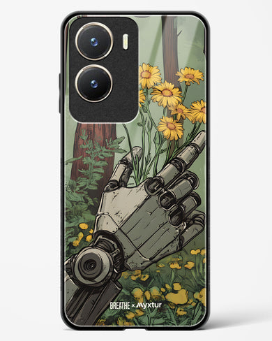 Metal and Bloom [BREATHE] Glass Case Phone Cover (Vivo)