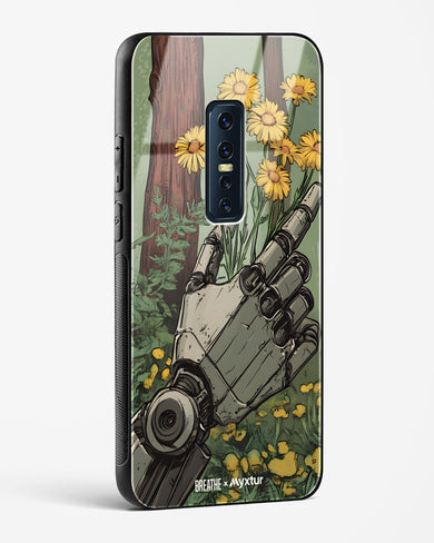 Metal and Bloom [BREATHE] Glass Case Phone Cover (Vivo)