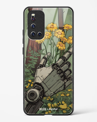 Metal and Bloom [BREATHE] Glass Case Phone Cover (Vivo)