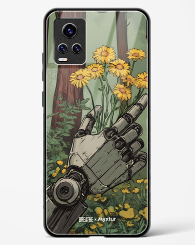 Metal and Bloom [BREATHE] Glass Case Phone Cover (Vivo)