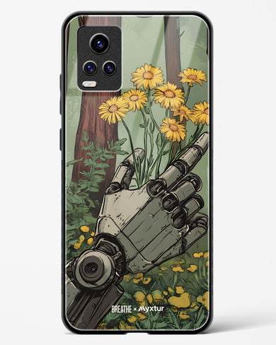 Metal and Bloom [BREATHE] Glass Case Phone Cover (Vivo)