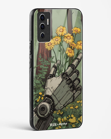 Metal and Bloom [BREATHE] Glass Case Phone Cover (Vivo)