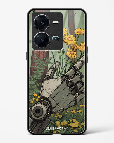 Metal and Bloom [BREATHE] Glass Case Phone Cover (Vivo)